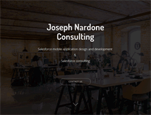 Tablet Screenshot of josephnardone.com